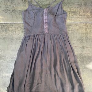 American Eagle outfitters black/gray spaghetti strap Dress
